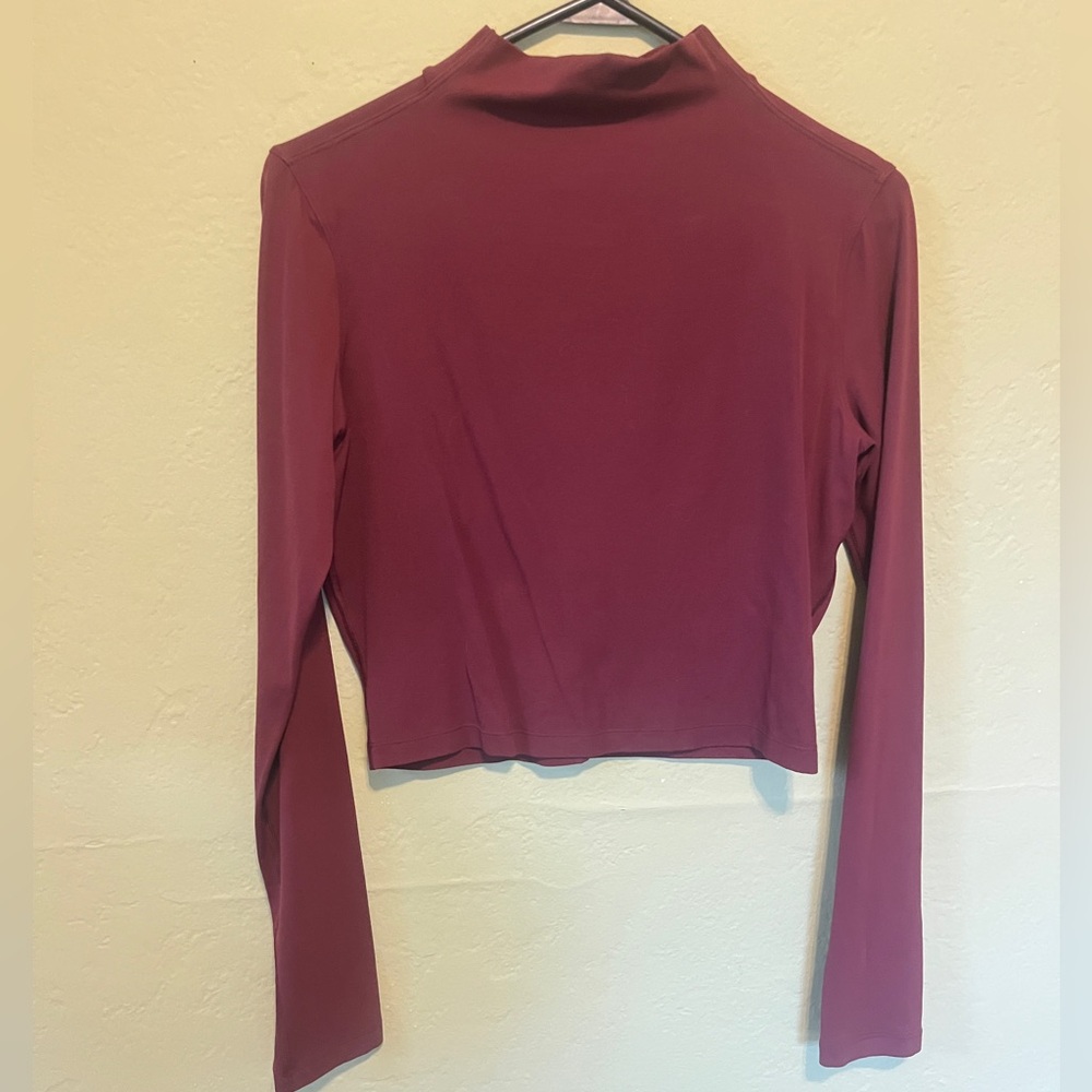 All Aligned Mock Neck Long Sleeve